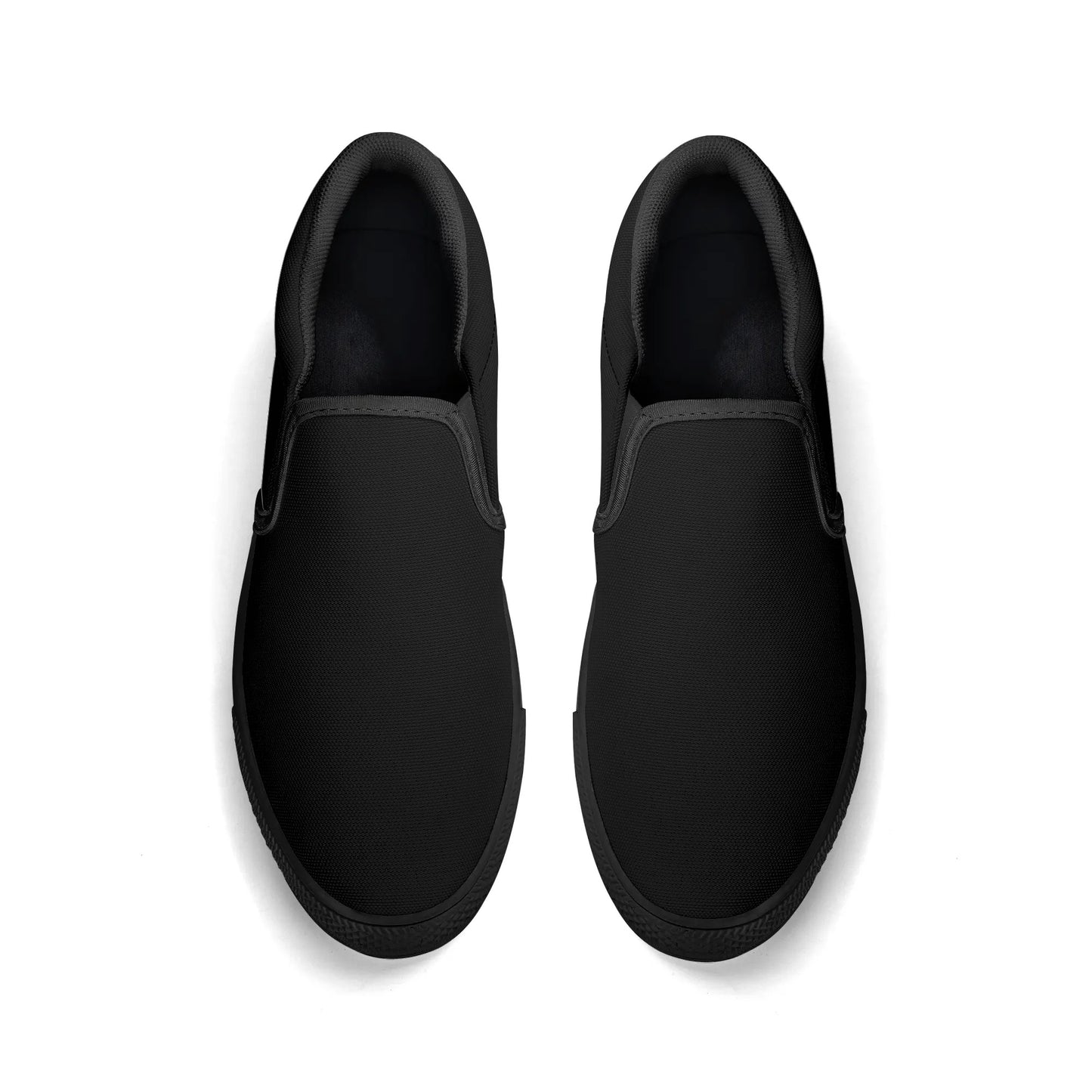 Mens Rubber Slip On Shoes - GR - Black