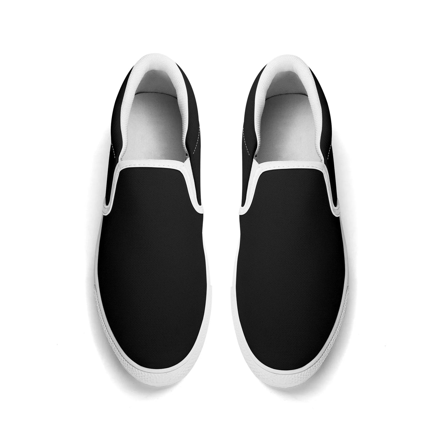 Mens Rubber Slip On Shoes - GR - Black