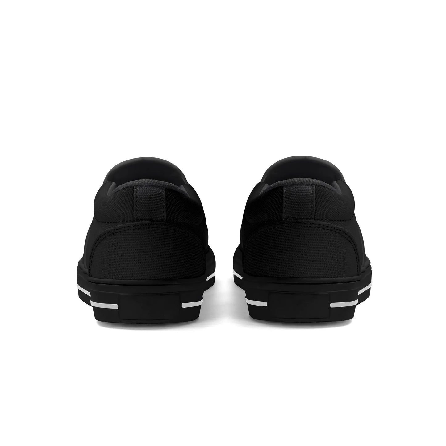 Mens Rubber Slip On Shoes - GR - Black