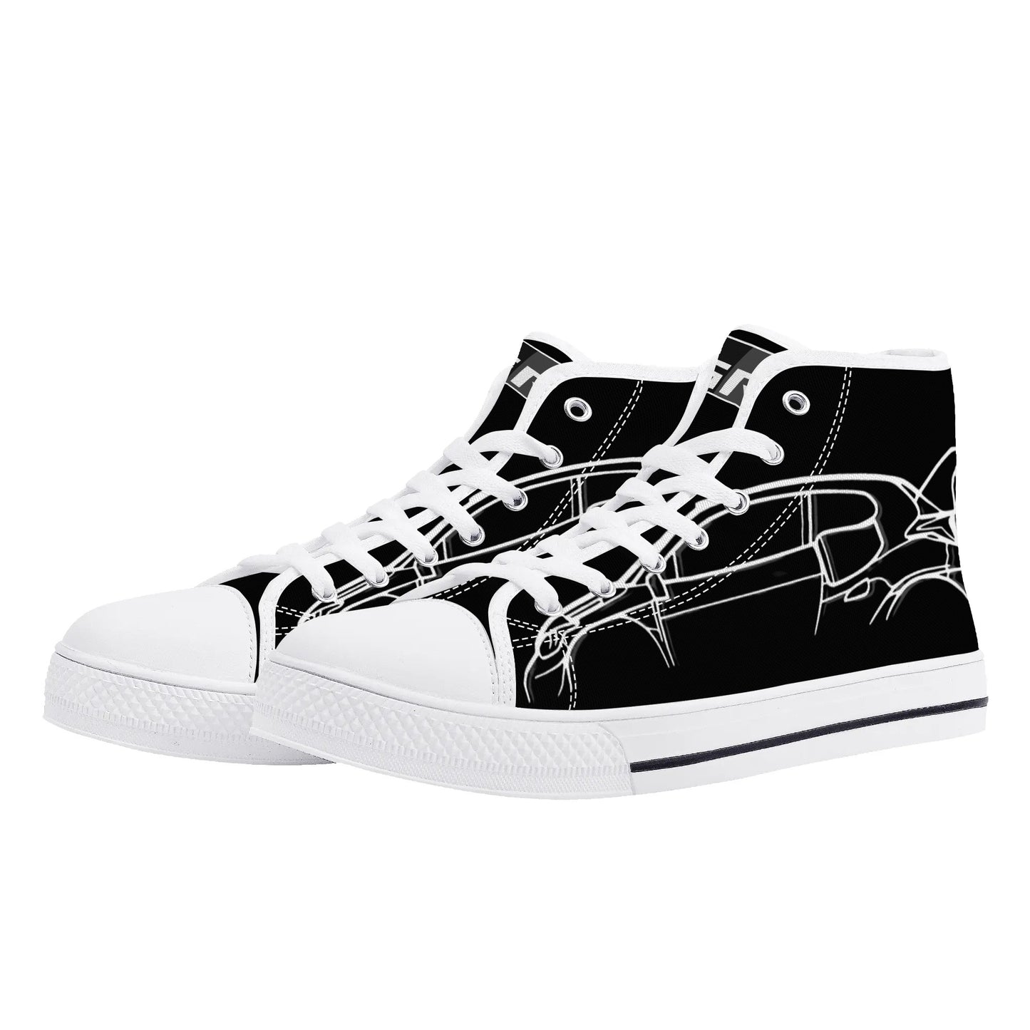 Mens High Top Canvas Shoes - GR Rallye