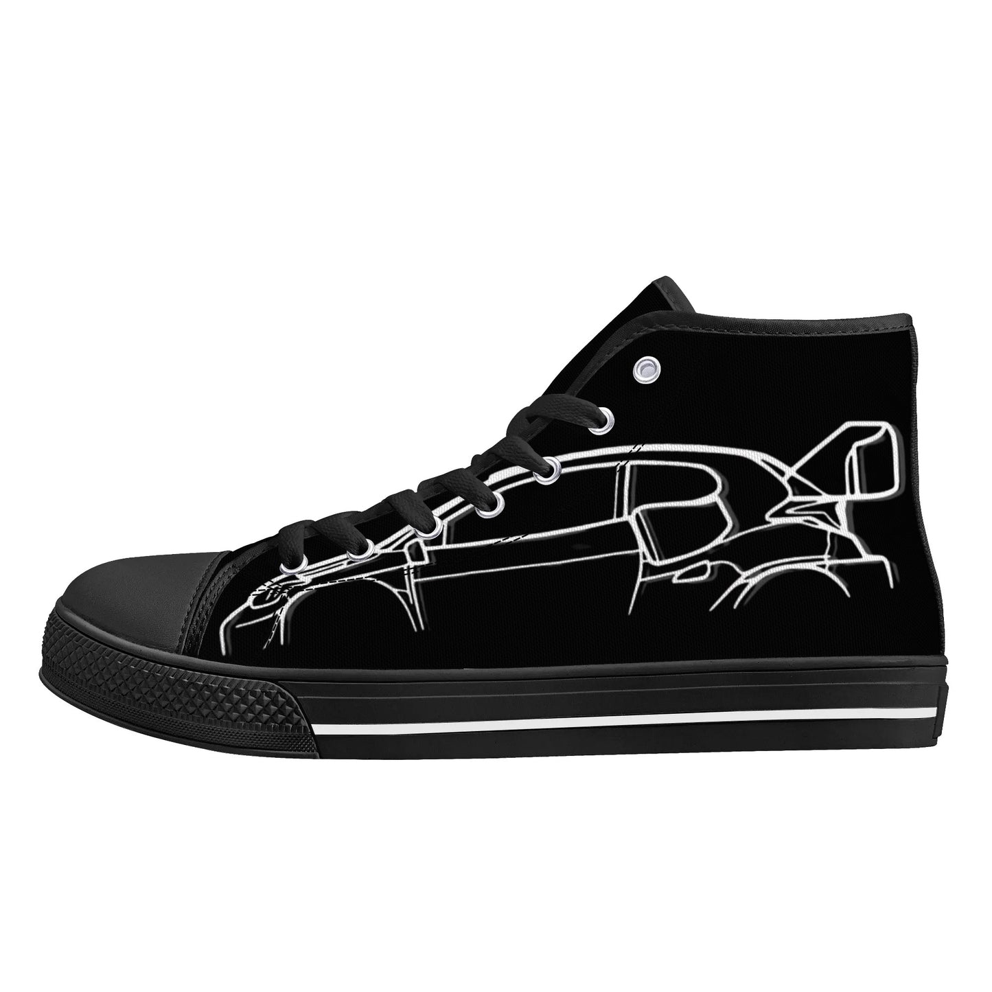 Mens High Top Canvas Shoes - GR Rallye