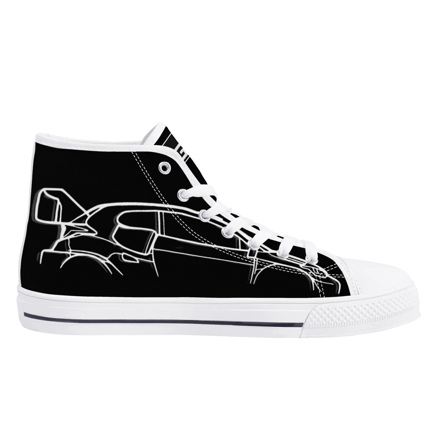 Mens High Top Canvas Shoes - GR Rallye