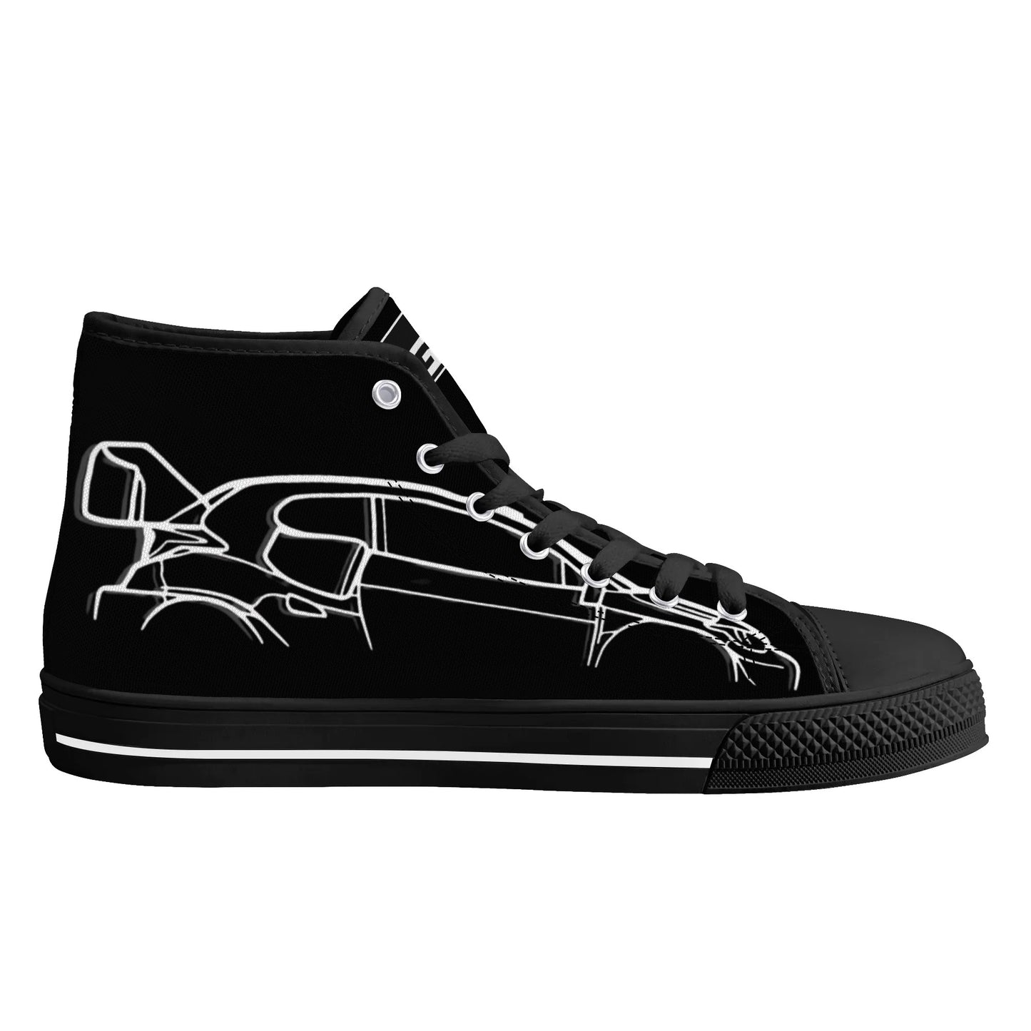 Mens High Top Canvas Shoes - GR Rallye