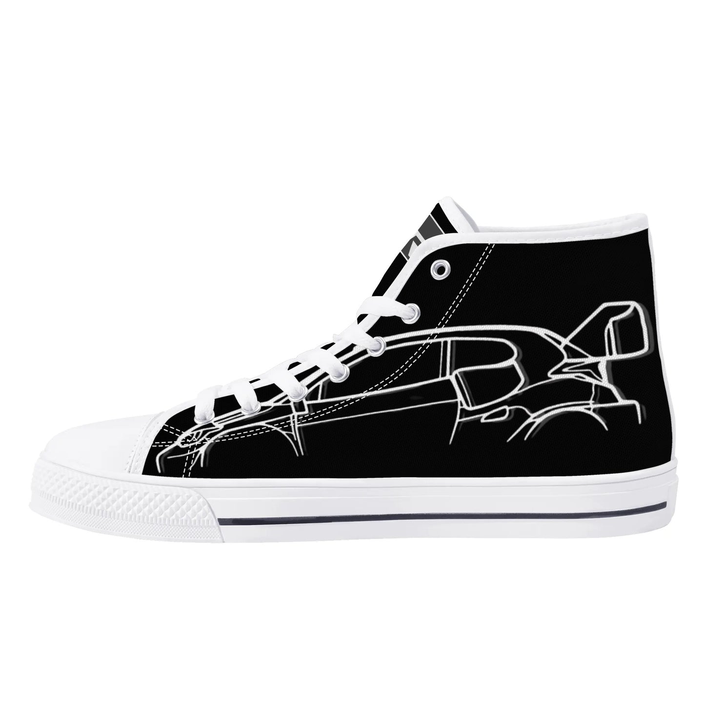 Mens High Top Canvas Shoes - GR Rallye