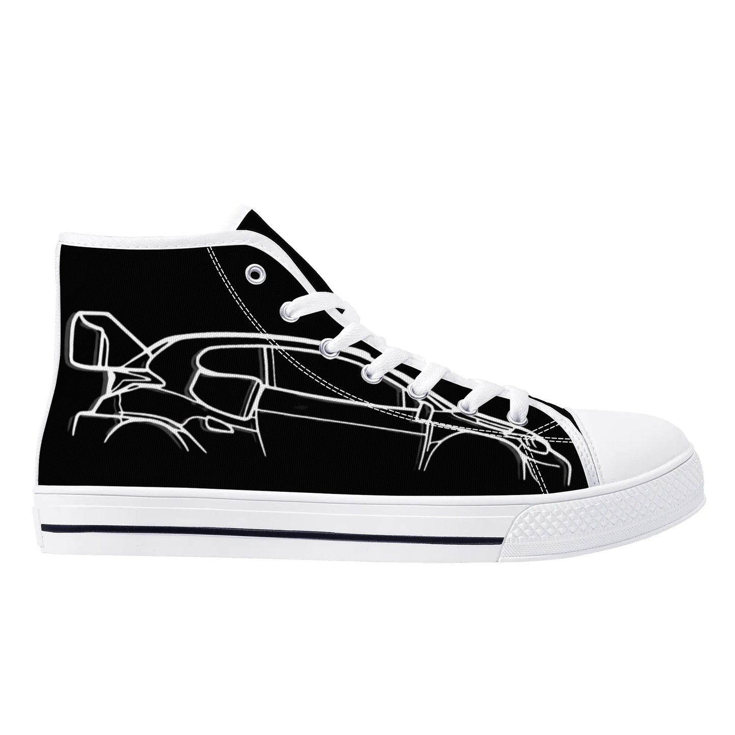 Mens High Top Canvas Shoes - GR Rallye