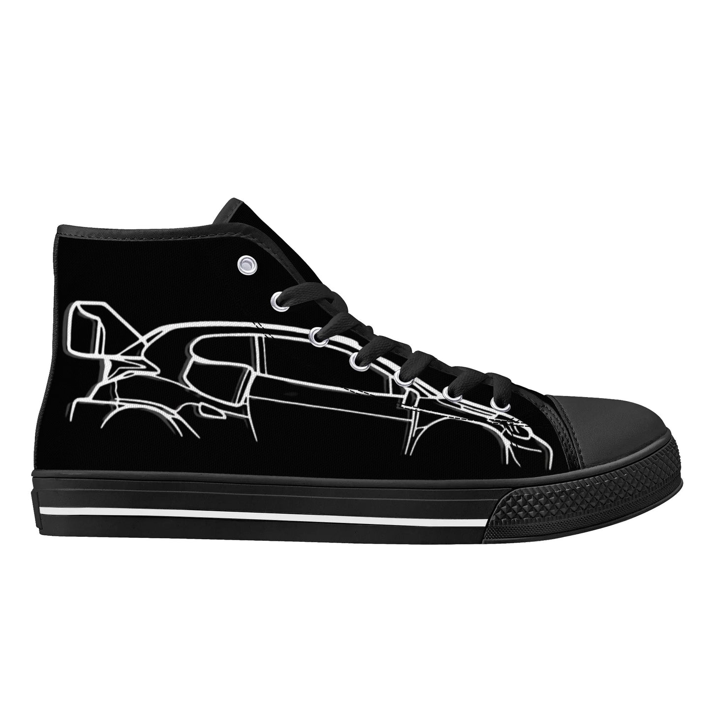 Mens High Top Canvas Shoes - GR Rallye