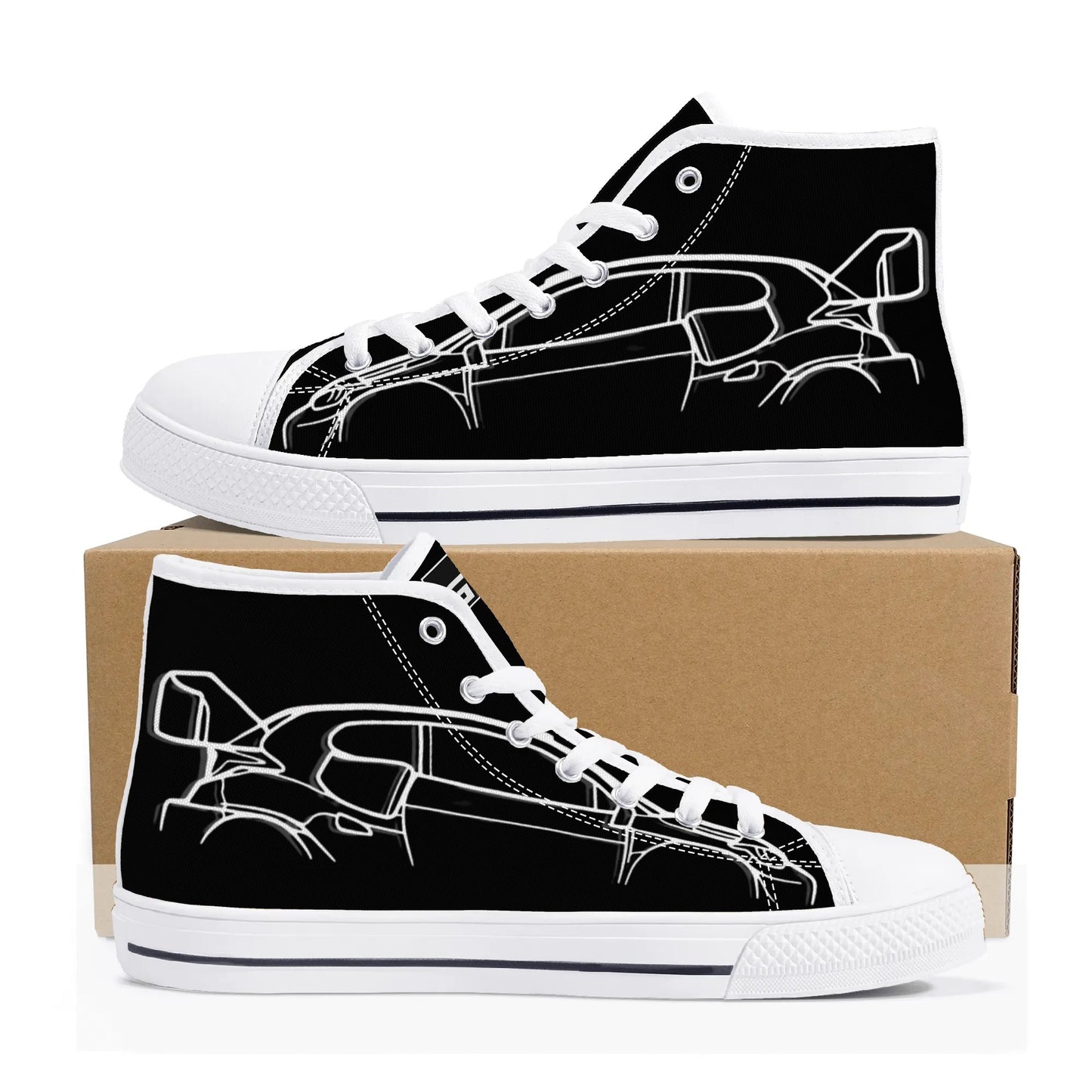 Mens High Top Canvas Shoes - GR Rallye