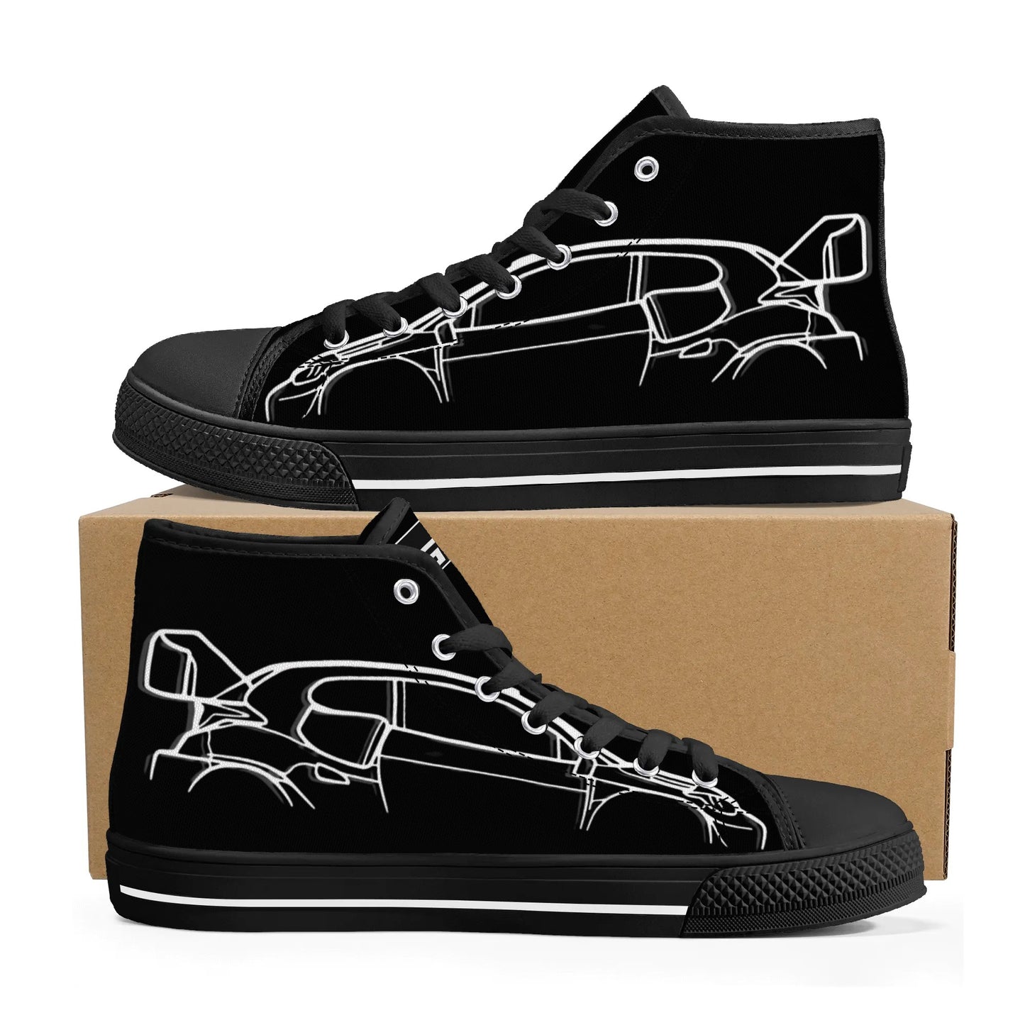 Mens High Top Canvas Shoes - GR Rallye