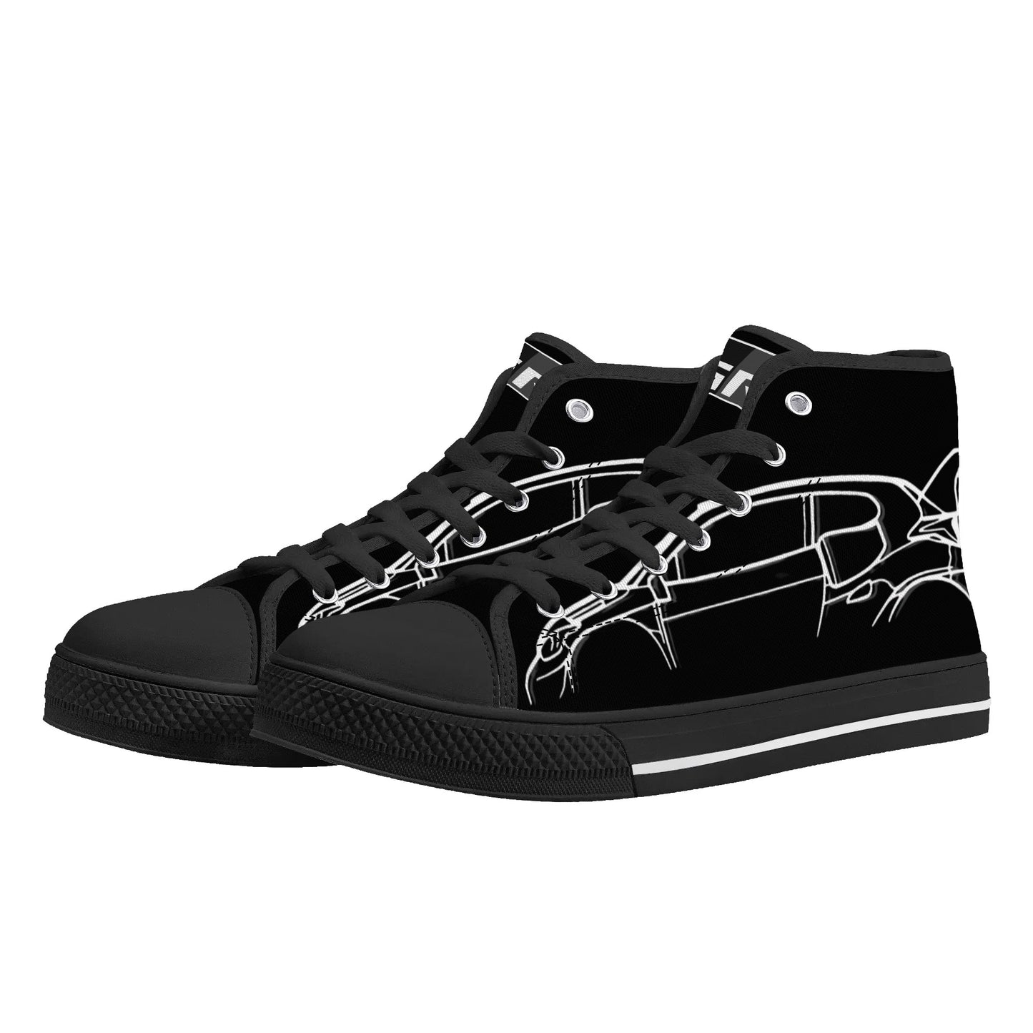 Mens High Top Canvas Shoes - GR Rallye