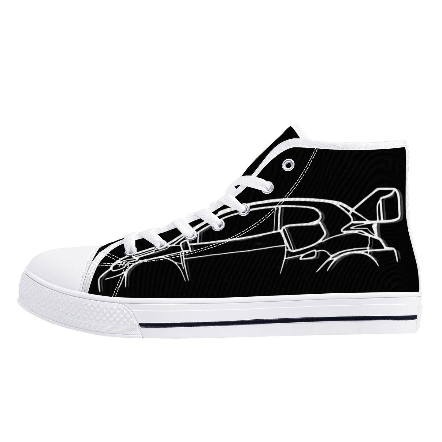 Mens High Top Canvas Shoes - GR Rallye