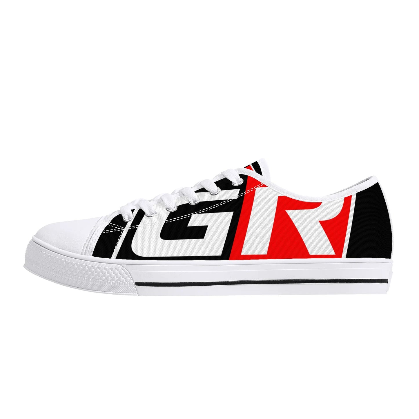 Mens Low Top Canvas Shoes - GR