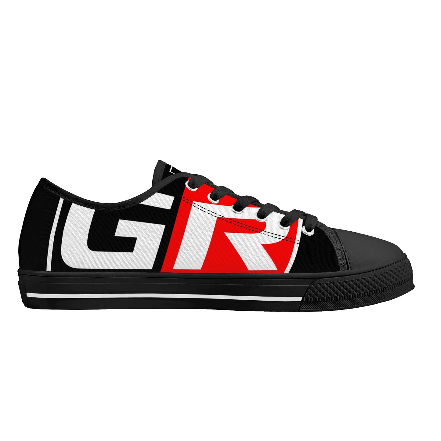 Mens Low Top Canvas Shoes - GR