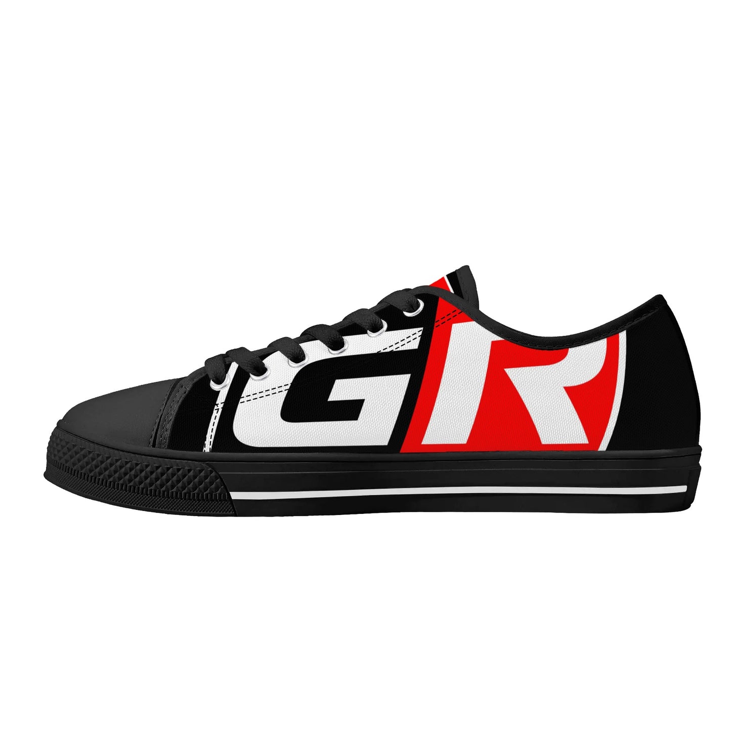 Mens Low Top Canvas Shoes - GR