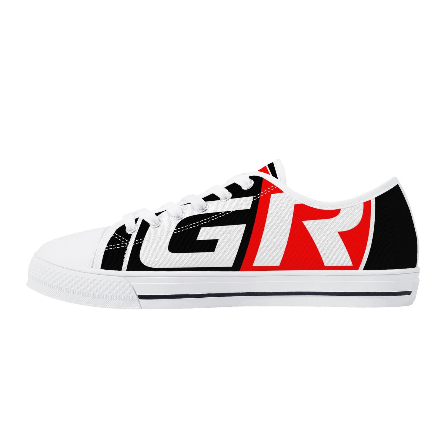 Mens Low Top Canvas Shoes - GR