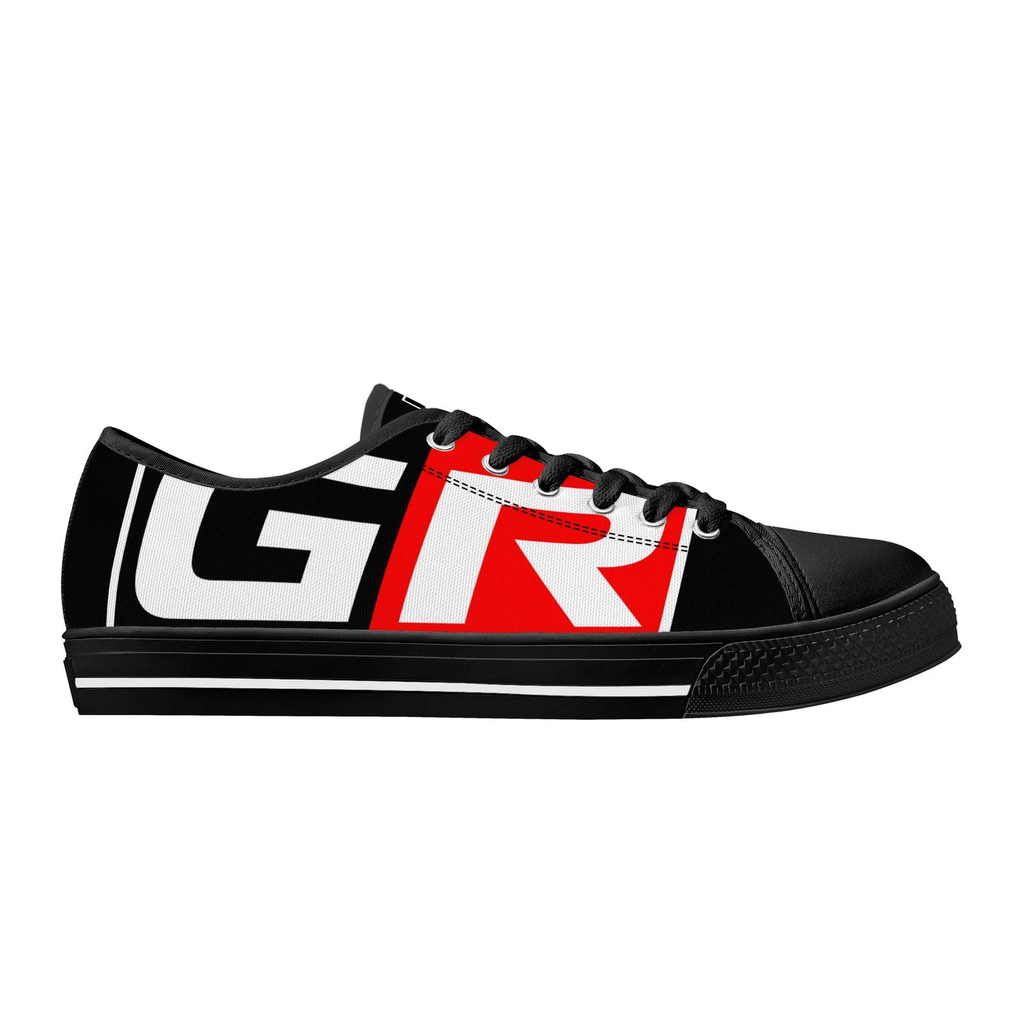 Mens Low Top Canvas Shoes - GR