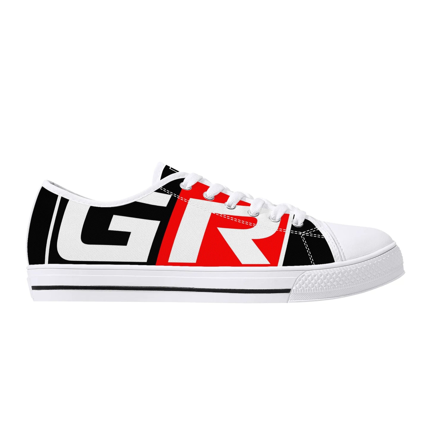 Mens Low Top Canvas Shoes - GR