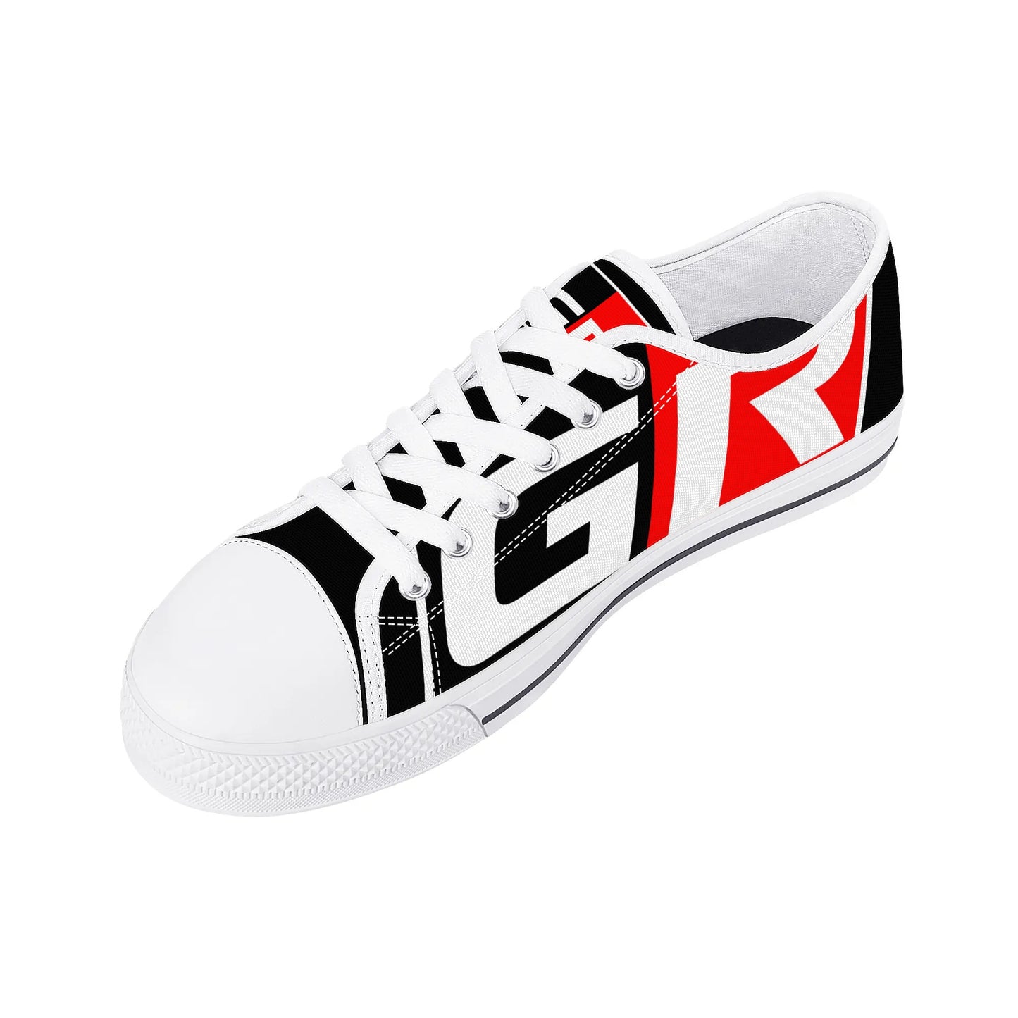 Mens Low Top Canvas Shoes - GR