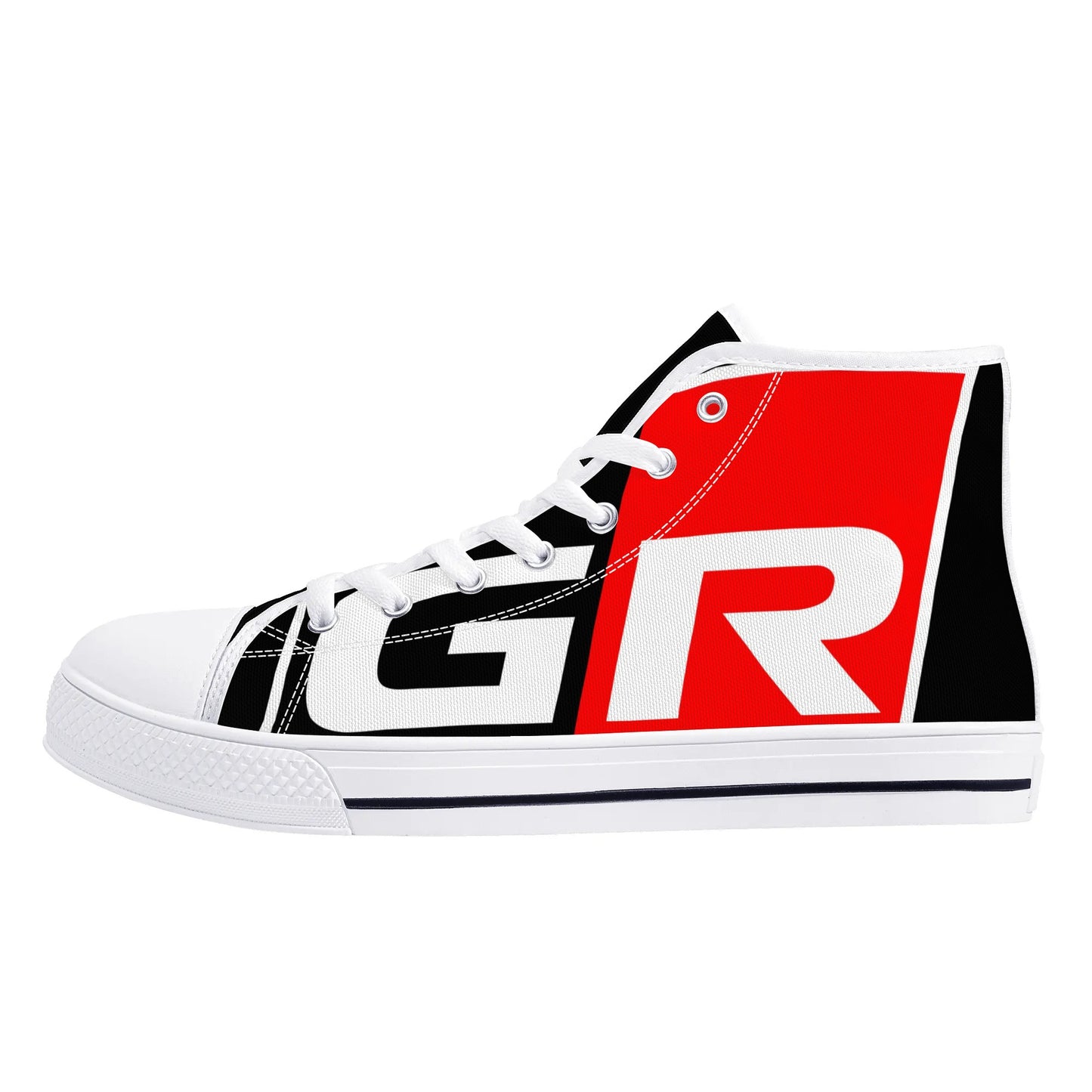 Mens High Top Canvas Shoes - GR