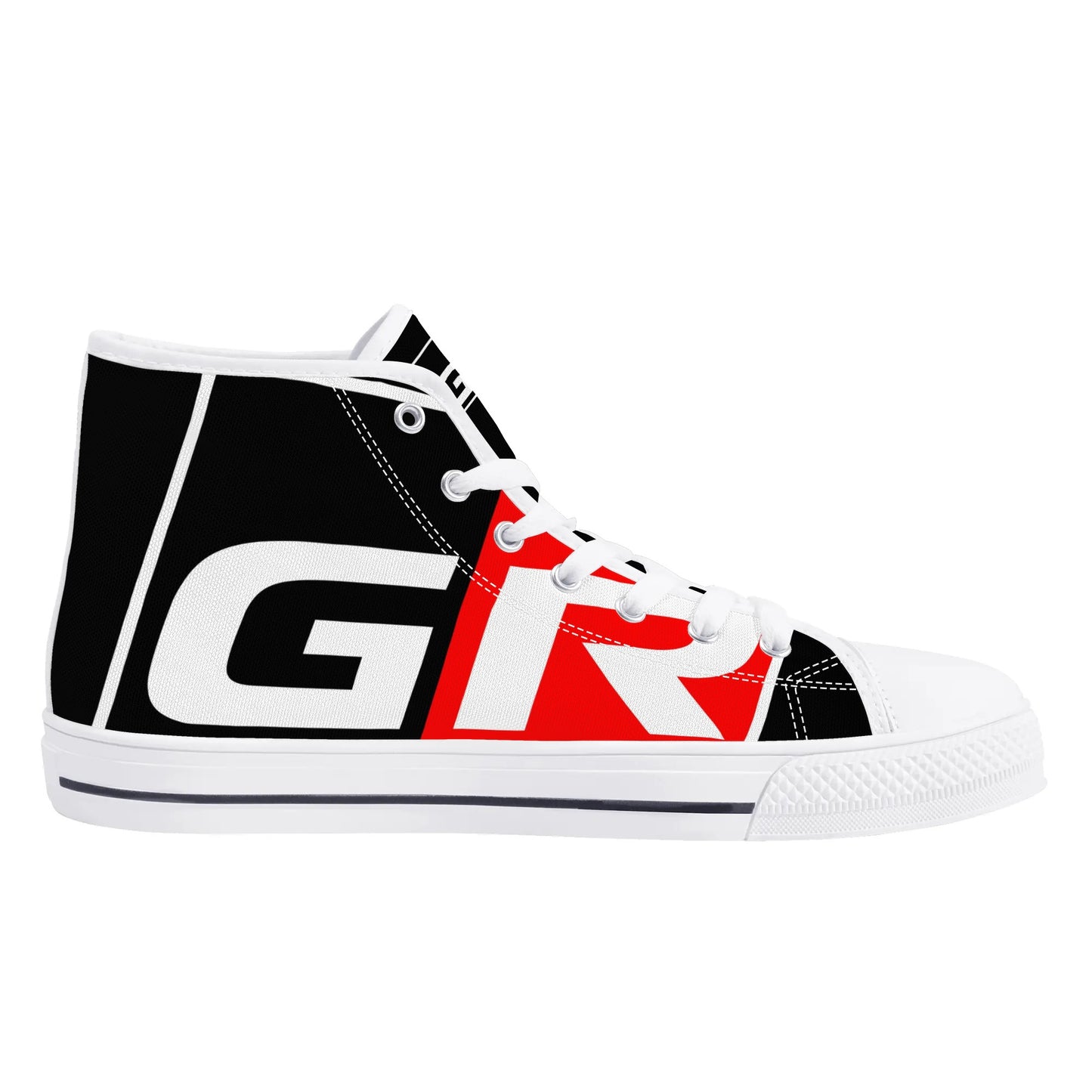 Mens High Top Canvas Shoes - GR