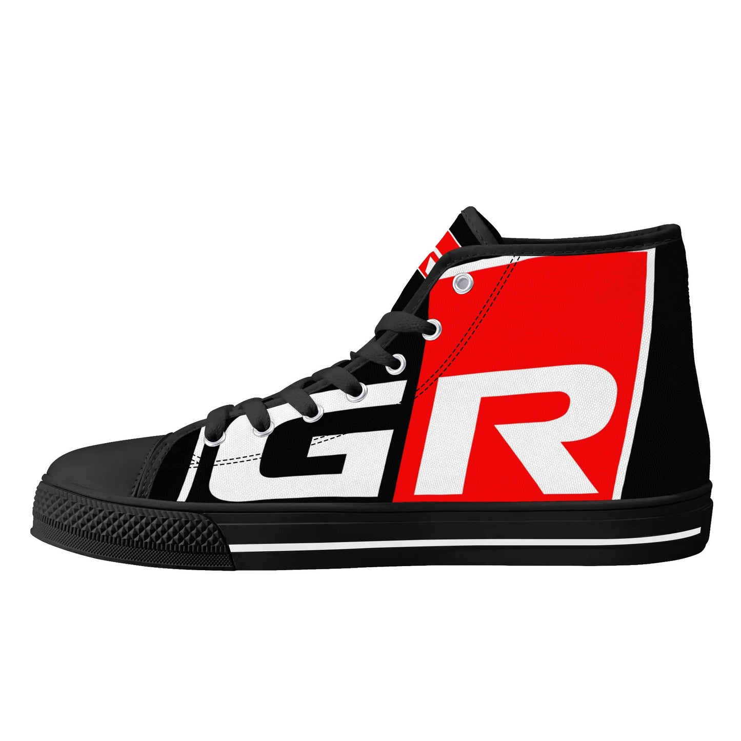 Mens High Top Canvas Shoes - GR