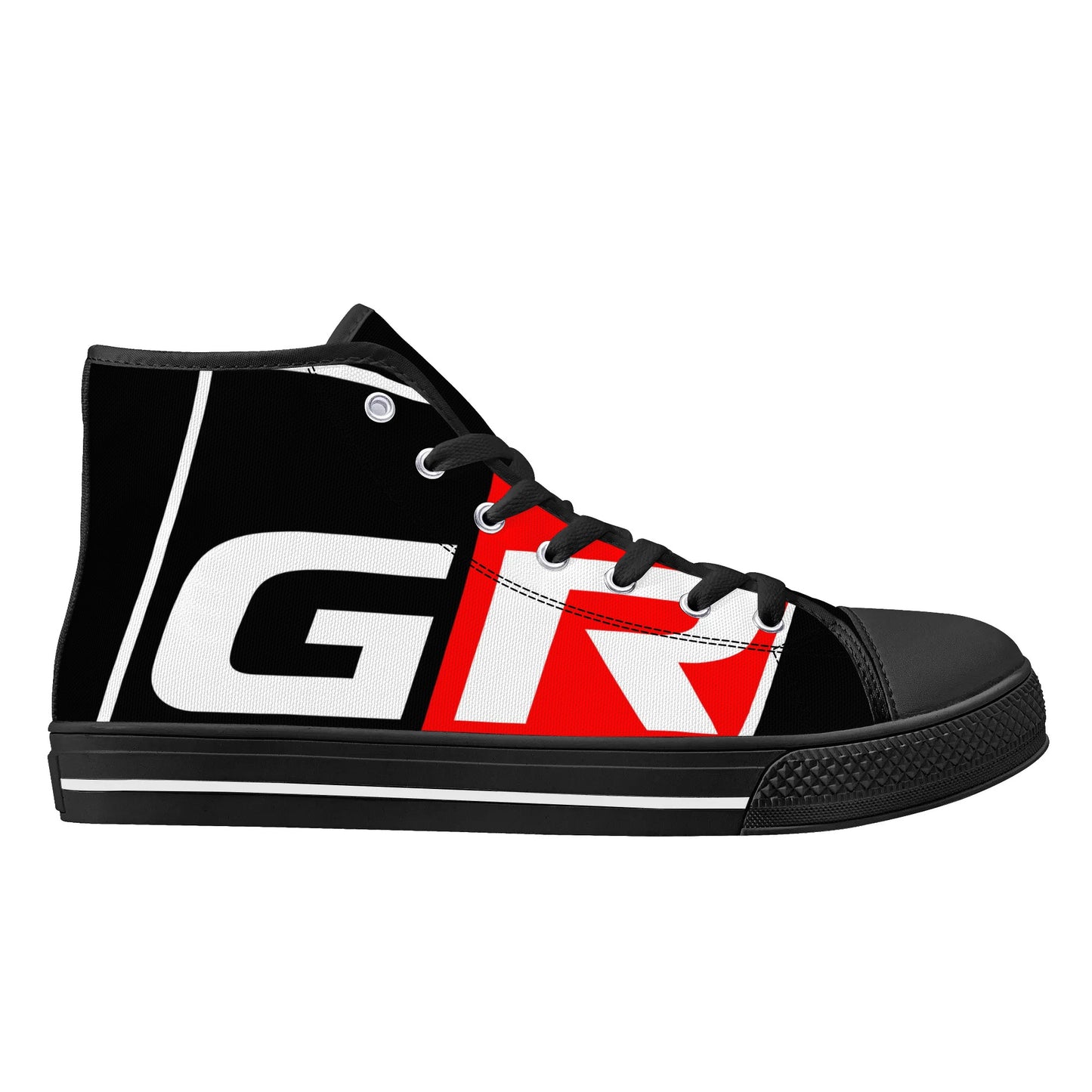 Mens High Top Canvas Shoes - GR