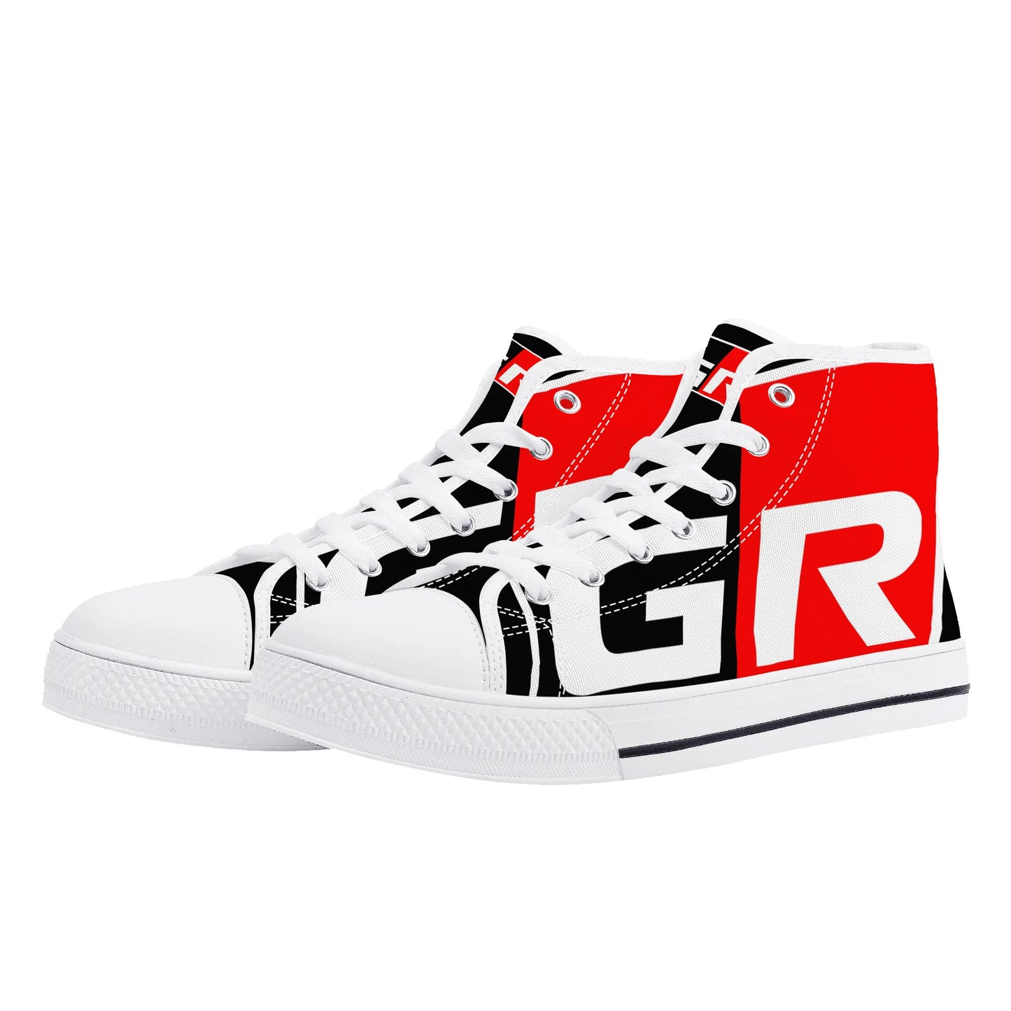 Mens High Top Canvas Shoes - GR