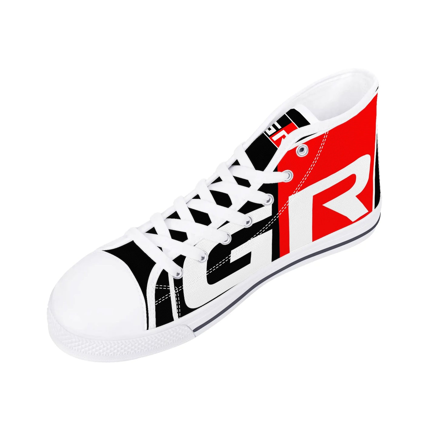 Mens High Top Canvas Shoes - GR