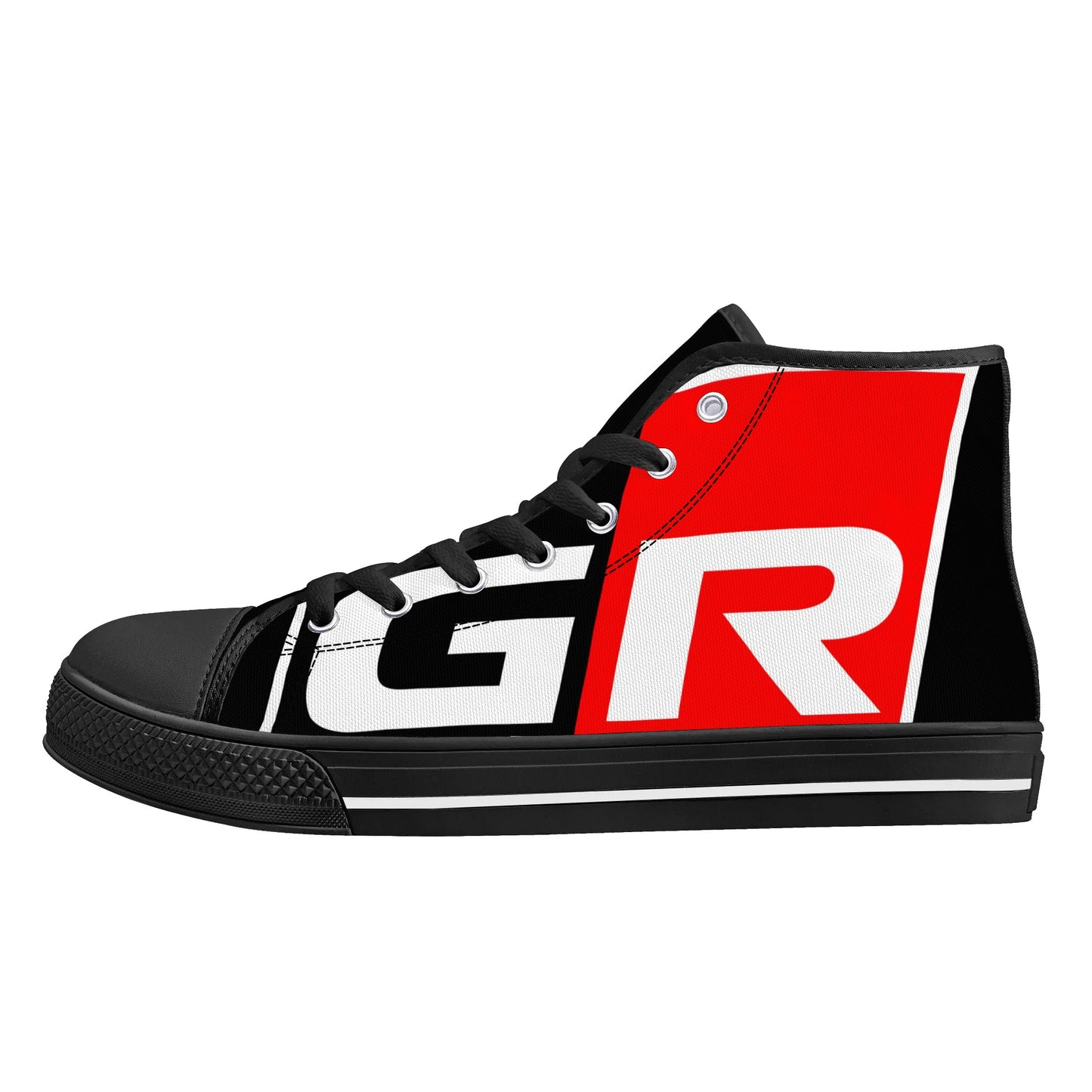 Mens High Top Canvas Shoes - GR