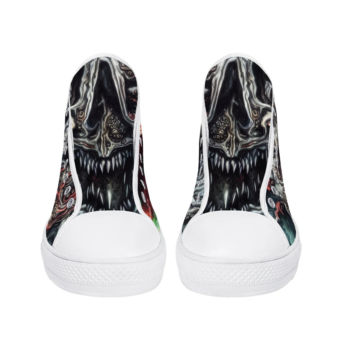 Mens High Top Canvas Shoes - Pain