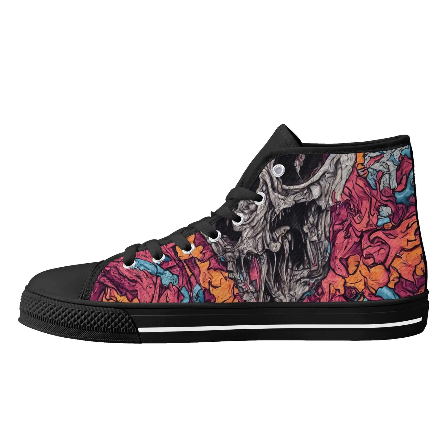 Mens Rubber High Top Canvas Shoes - Atomic