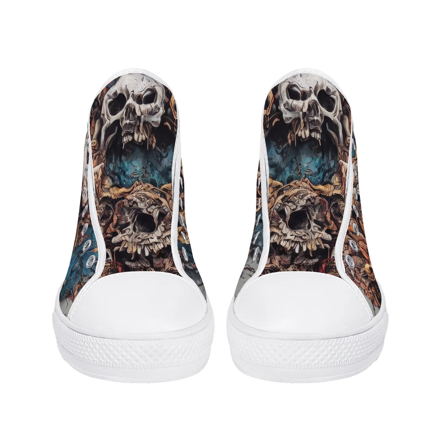 Mens High Top Canvas Shoes - Destroyer